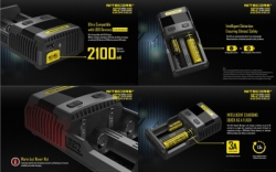 large CHARGER NITECORE SUPERB SMART SC2 DOUBLE SLOT BALIDIVESHOP 01